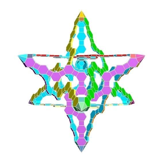 ESCHER OCTAHEDRAL POLYKNOT 3