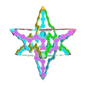 ESCHER OCTAHEDRAL POLYKNOT 3