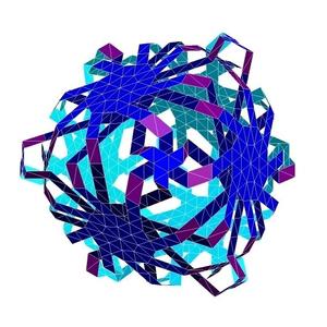 ROELOFS 2.0 TRUNCATED CUBIC POLYKNOT 1
