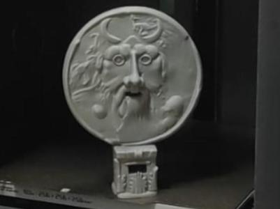 Semi-replica of the Mouth of Truth in Rome