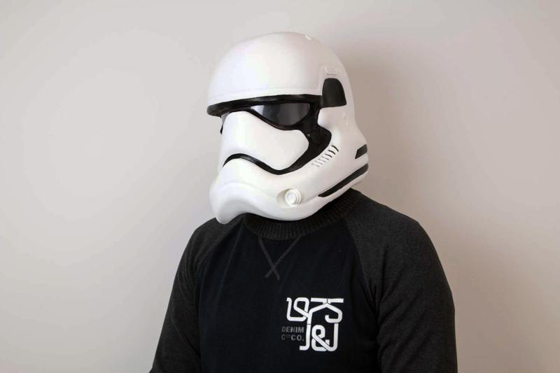 Fully Wearable Star Wars VII Storm Trooper Helmet