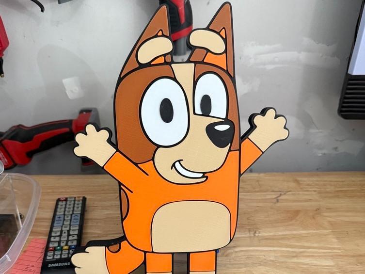 Bluey (Bingo) Wall Plaque AMS only