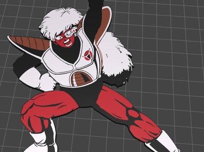 Dragon Ball Jeice Ginyu Force Hueforge 2D/3D