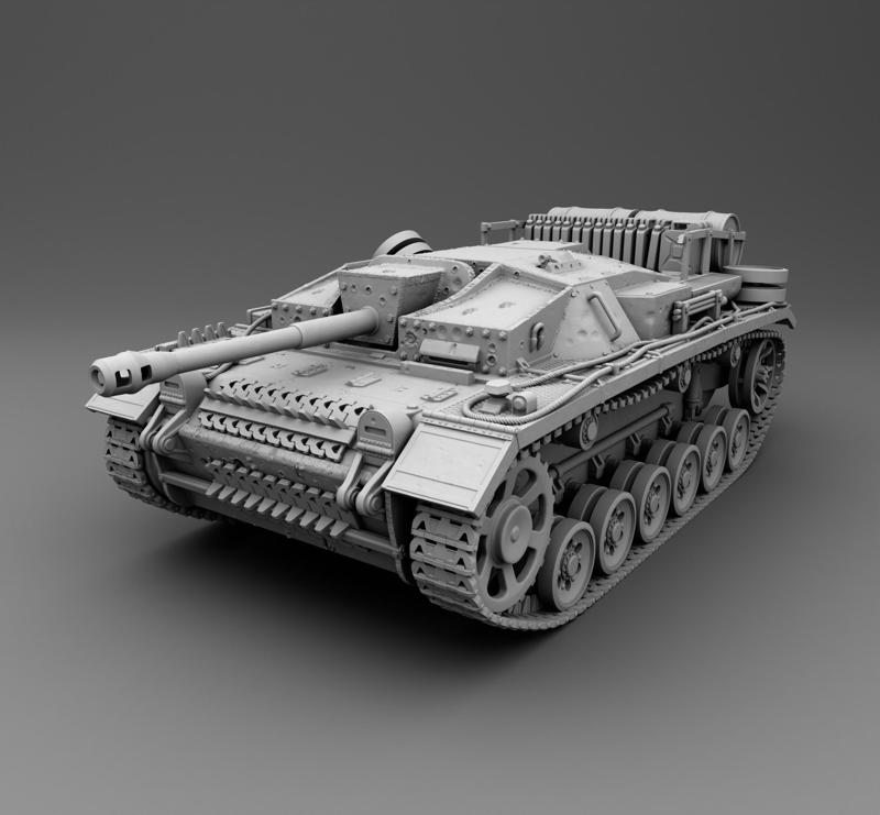 World War II Tanks - German - PZ Stug III
