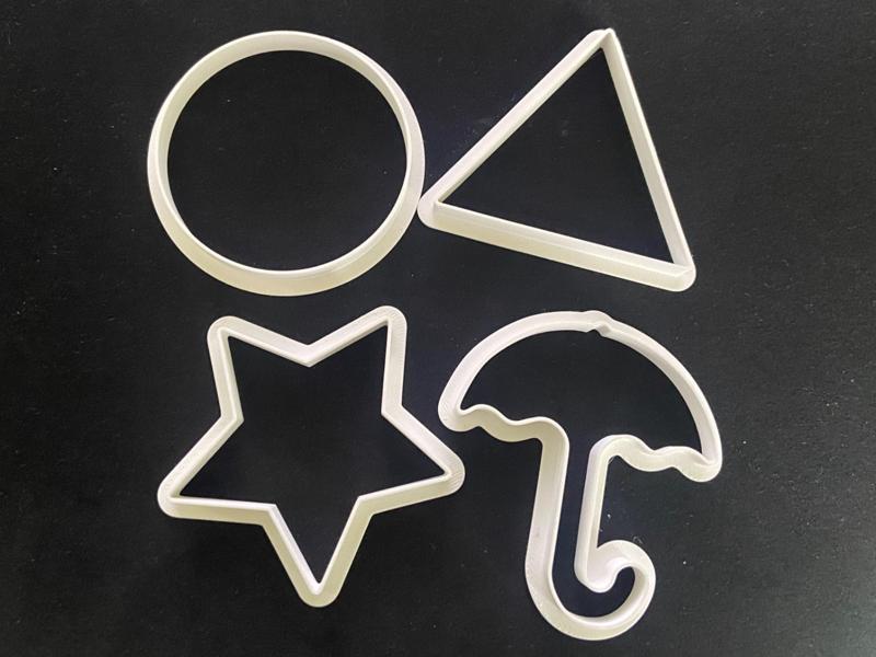 Squid Game Cookie Cutter set