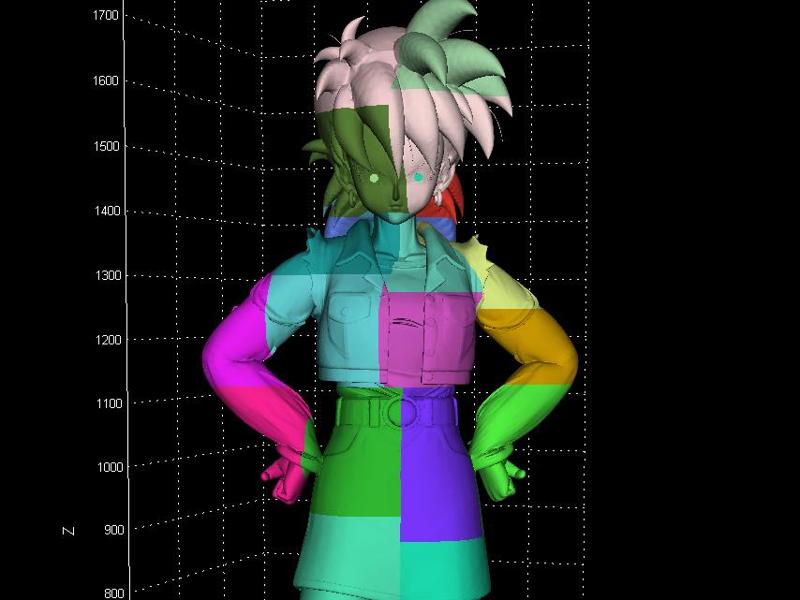 Life-Size Maya DragonBall 3D Model