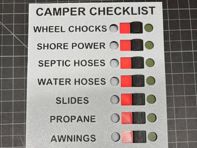 Camper Checklist