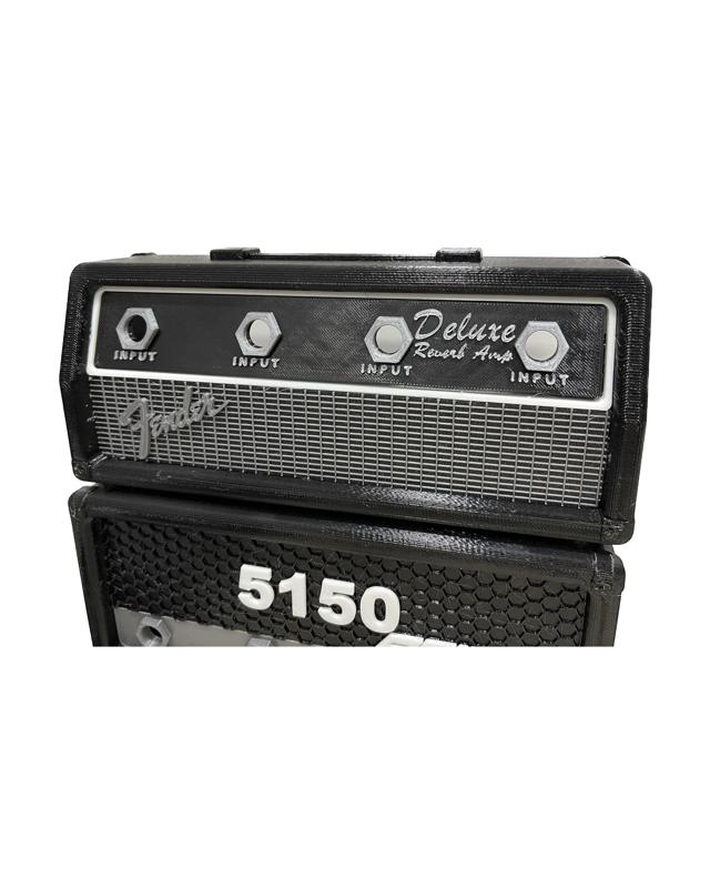 Fender Deluxe Reverb Bassman Amp Head Keyring
