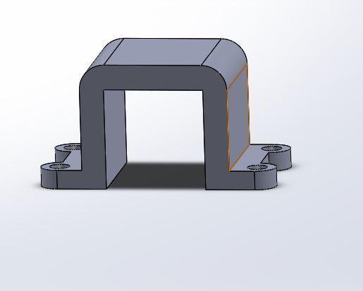 15.5D mini metal gear motor bracket