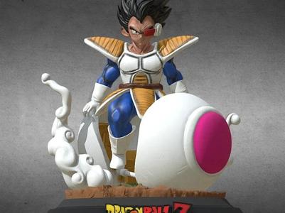 Dragon Ball Vegeta Super Saiyan Prince Iconic Scene