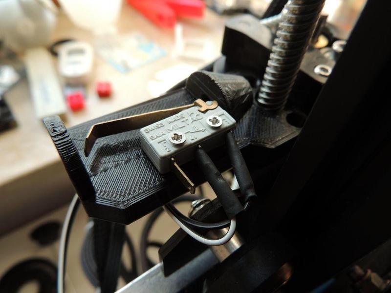 Ender 2 Filament Runout Sensor