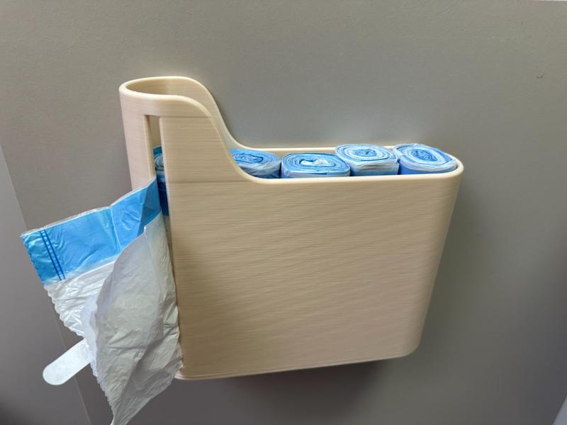 Cabinet Door Trash Bag Holder