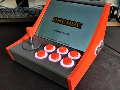 simplyRetro D8 ( Retropie / Emulation bartop)