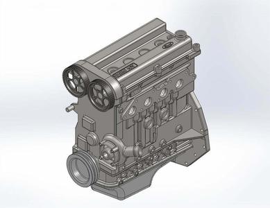 Ford Zetec Engine Scale Model
