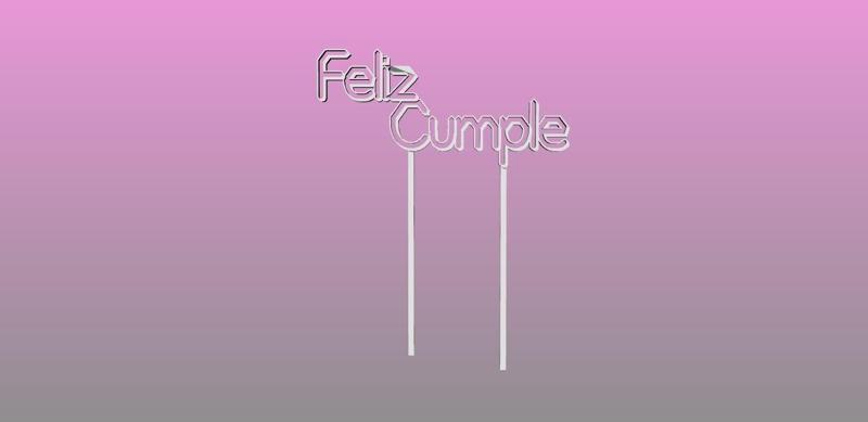 Happy Birthday Cake Toppers