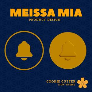 Bell Notification Cookie Cutter – 3D Print File for Fun & Modern Treats