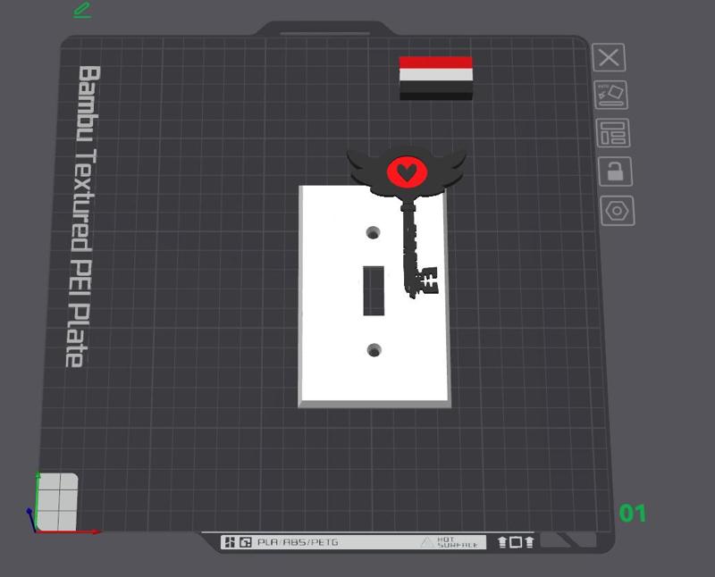 Hazbin Hotel - Single Light Switch Plate