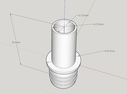 Skimmer connection for pool