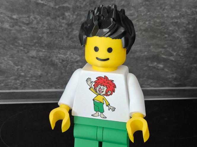 Brick Man Boy with Pumuckl T-shirt 20cm