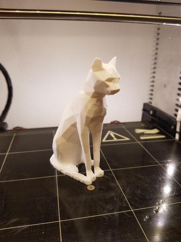 Low Poly British Museum Cat