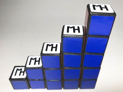 Print In Place 1x1xN Twisty Puzzle