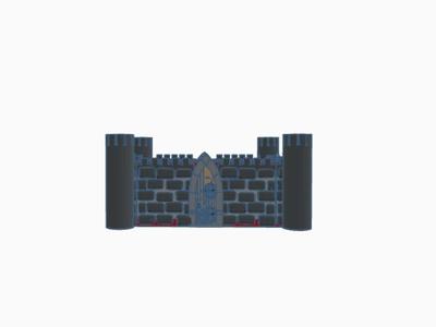 Castle like sample holder small