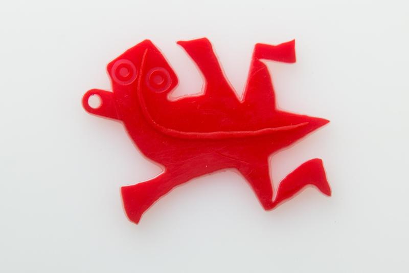 M.C. Escher Lizard Pendant