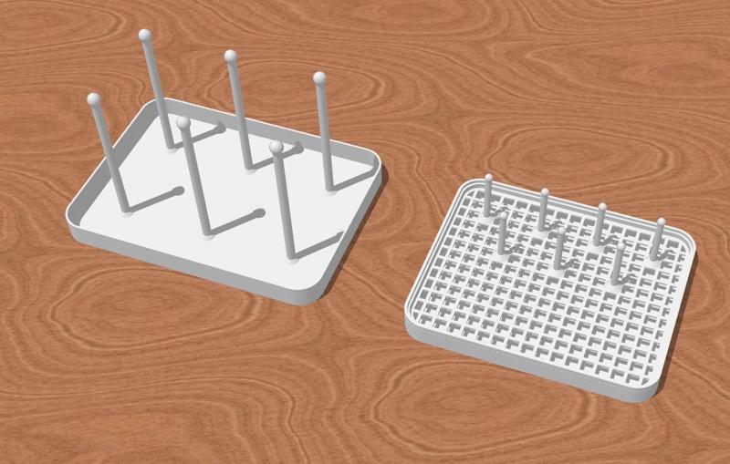 Baby Bottle Drying and Draining Rack