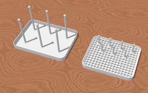 Baby Bottle Drying and Draining Rack