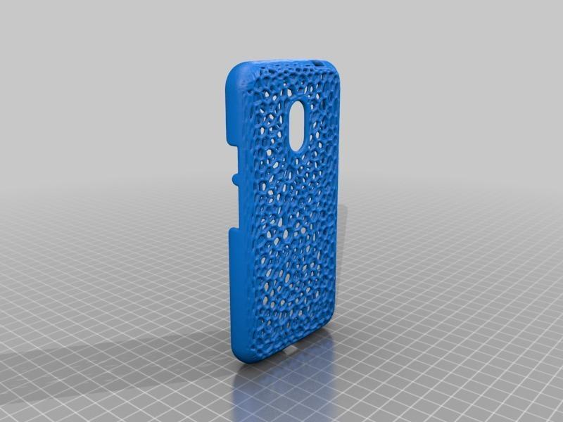 Motorola G4 Play Voronoi Case
