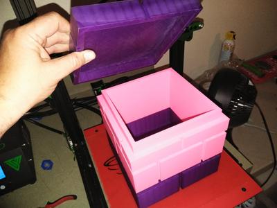 MARIO BRICK BLOCK BOX