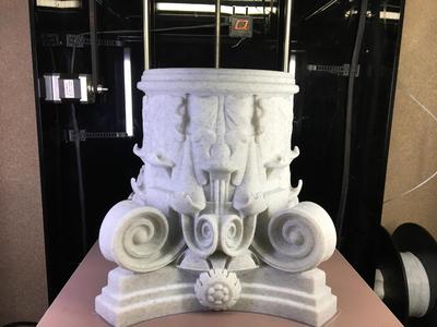 marble column