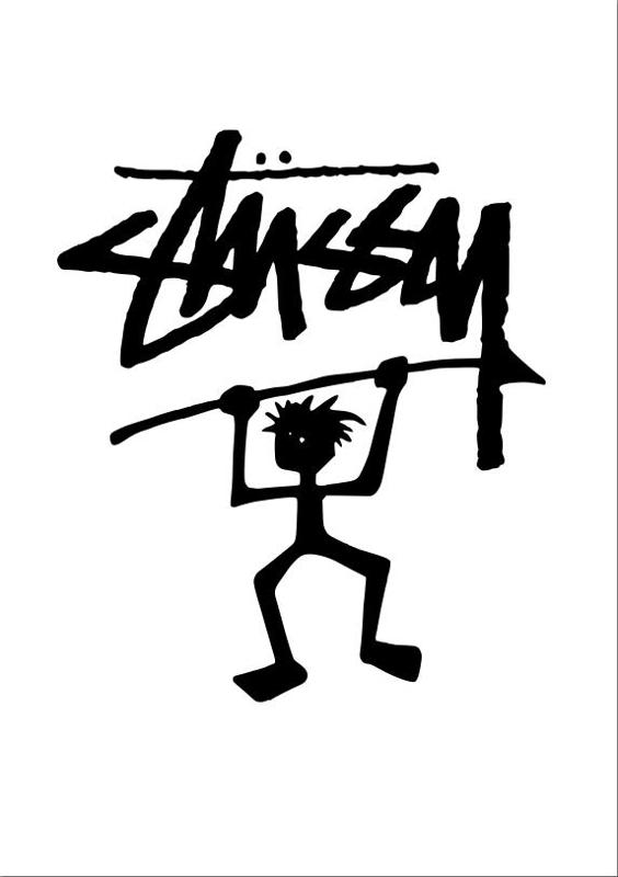 Logo Stussy Warrior Man | Logo Stüssy
