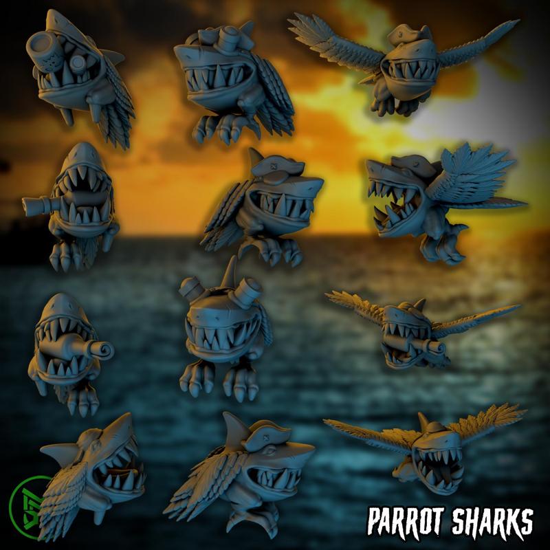 Parrot Sharks