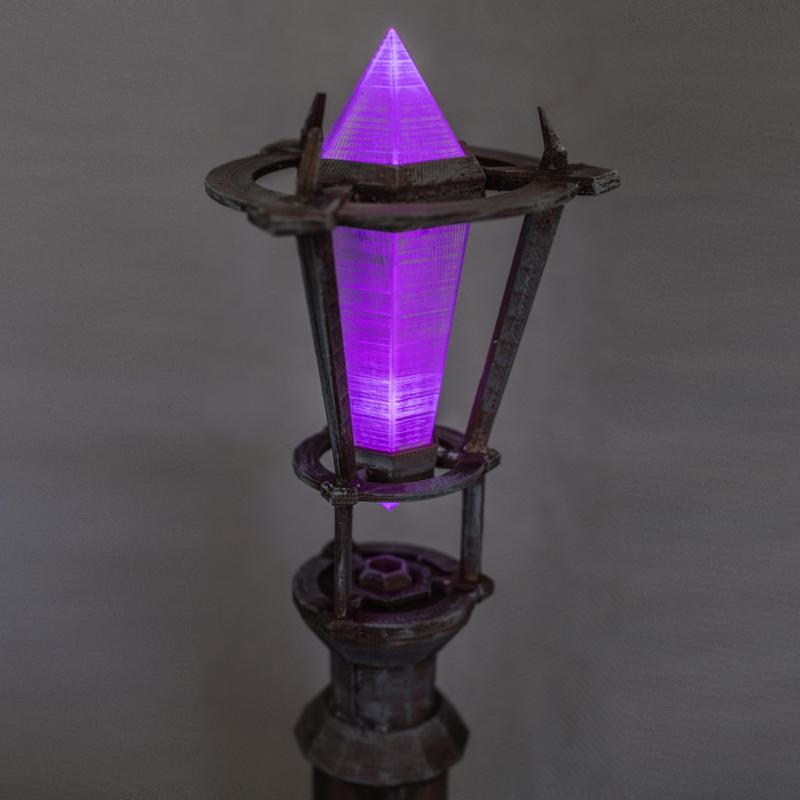 Mystic Crystal Staff Head