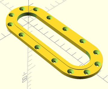 Handle Cutting Guide - Router cutting guide (parametric)