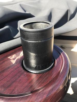 Yeti Colster insert for Bennington Pontoon table