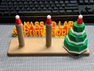 Christmas Tree Tower of Hanoi