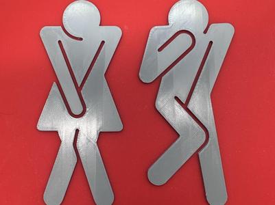 Funny WC Sign