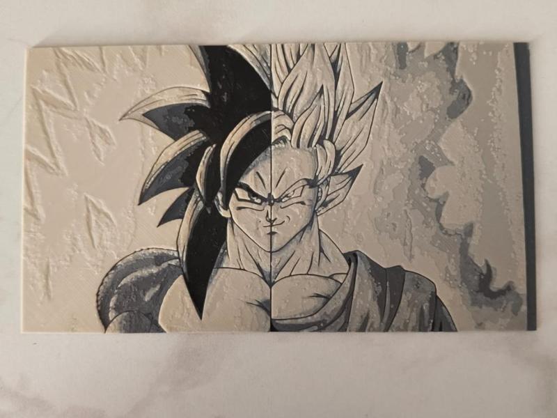 Goku double sided