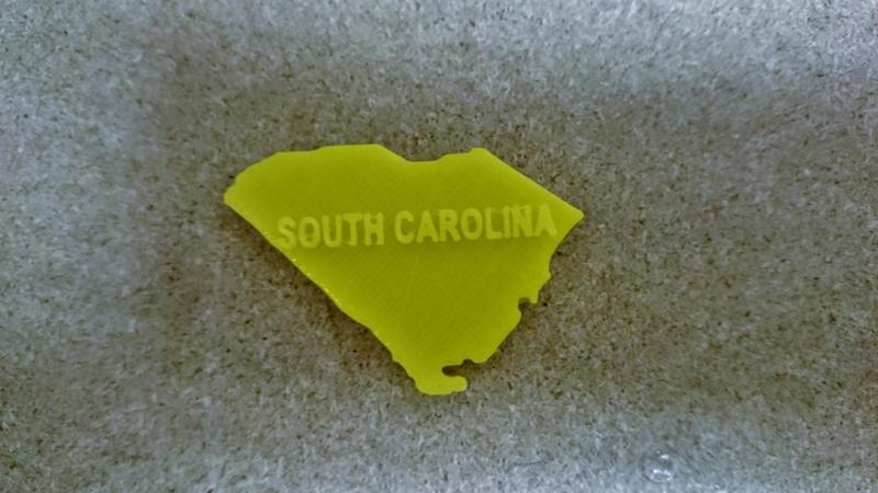 Map of South Carolina