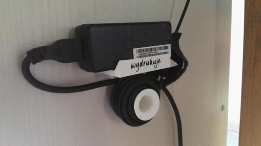 Lenovo laptop power supply mount