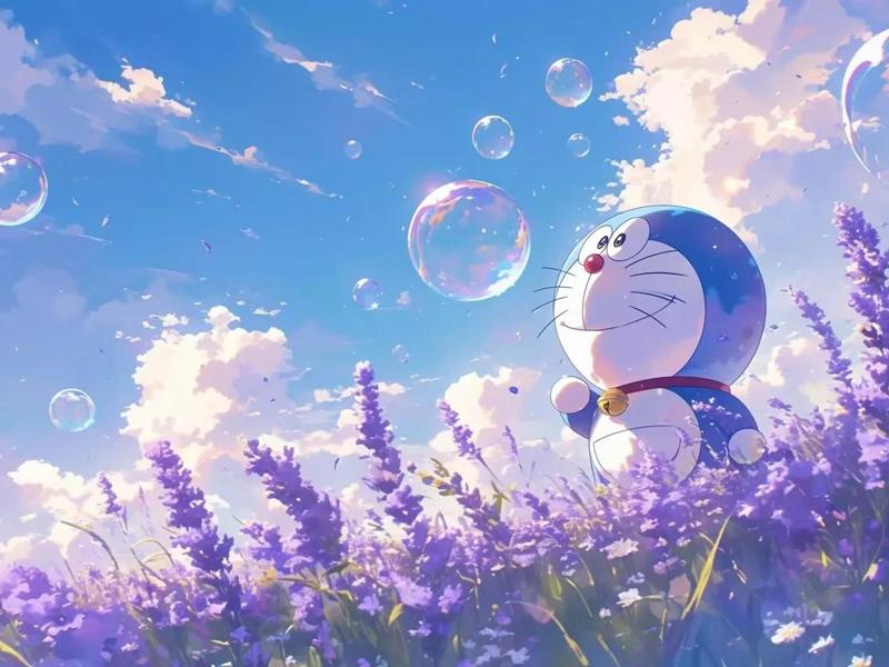 Doraemon Lithophane Photo