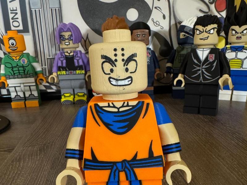 Krillin from DBZ 6 1/2" Tall Jumbo Figure