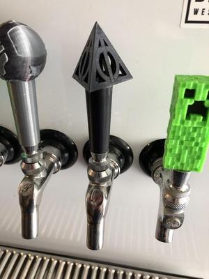 Deathly Hallows Tap Handle