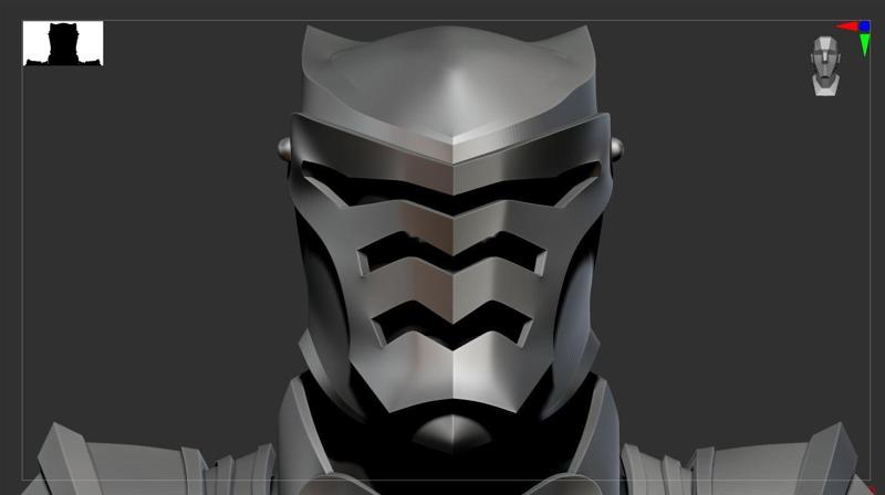 Shardplate Helmet from "The Stormlight Archive".