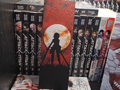 Attack On Titan Bookmark | Hueforge Multicolor