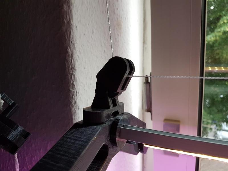 LED light stripe Lamp pulley mount / LED light stripe Lamp Umlenkrollen Halter