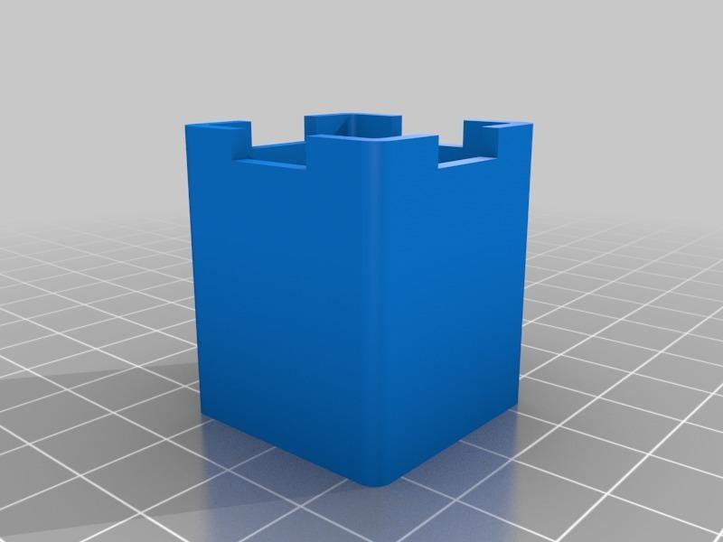 Mold for heatblock silicone insulator (silicone sock)