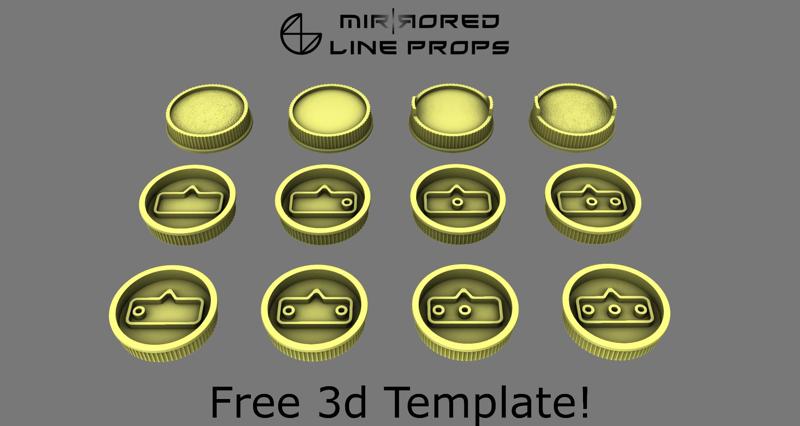 Playmates MMPR Morpher Coin Template - Make Your Own!